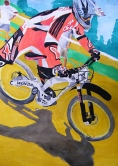 Hondadownhill Watercolor
