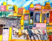 Abstractions, Roofs of Buenos Aires Acrylic