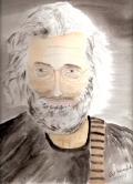 180 Jerry Garcia Watercolor