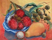 Tropical Fruits Watercolor