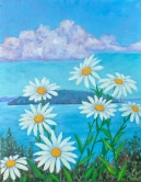 Town Daisies Oil