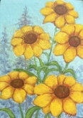 Yellow Glow Flowers Oil