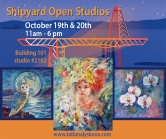 FALL SHIPYARD OPEN STUDIOS 2024 Acrylic