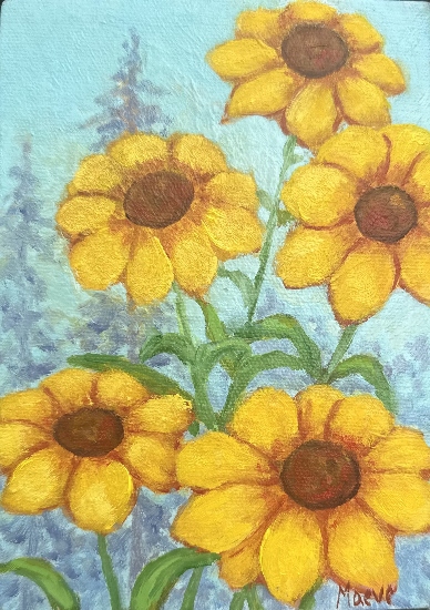 Maeve Croghan's Yellow Glow Flowers