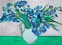Michelle Mendoza's Iris, apres Van Gogh