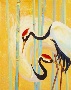 Karen Mason's Red Crested Crane Embrace