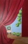 Mariella Zevallos's Green Apples in the House with Red Walls