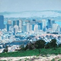 Beryl Landau's San Francisco Skyline from San Bruno Mountain