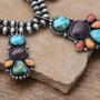 Spirit Santa Fe's Multicolor necklace set by Angela Martin